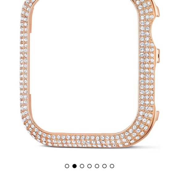 Rose Gold Rhinestone Apple Watch Case - Picture 5 of 5